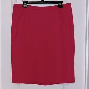 ⚡️ 3 for $30 ⚡️ LOFT Hot Pink Knee-Length Pencil Skirt